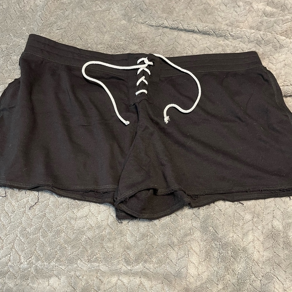 Just Be Black With Lace Up Shorts With Drawstring. Never Worn. Size 3X